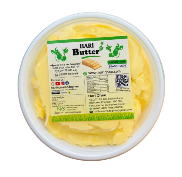 Hari Ghee | 250g | A2 Butter | Pure Desi Cow Butter | Home Made Butter